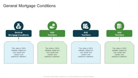 General Mortgage Conditions In Powerpoint And Google Slides Cpb