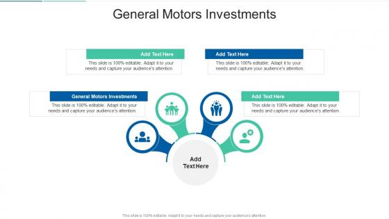 General Motors Investments In Powerpoint And Google Slides Cpb