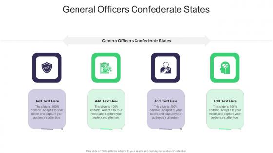 General Officers Confederate States In Powerpoint And Google Slides Cpb