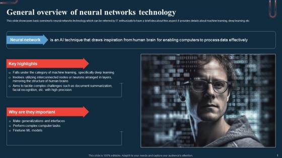 General Overview Of Neural Networks Technology A Beginners Guide To Neural AI SS