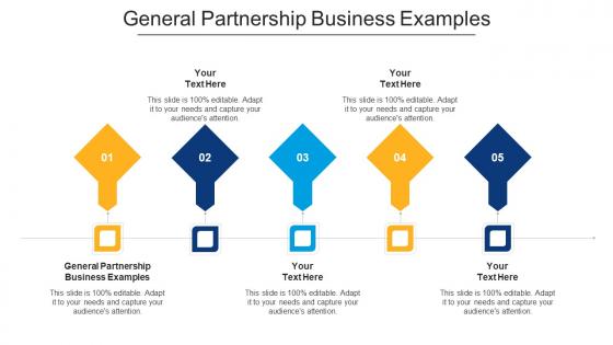 General Partnership Business Examples Ppt Powerpoint Presentation Styles Visual Aids Cpb