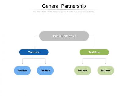 General partnership ppt powerpoint presentation background designs cpb
