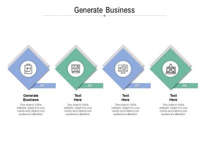 Generate business ppt powerpoint presentation file graphics design cpb