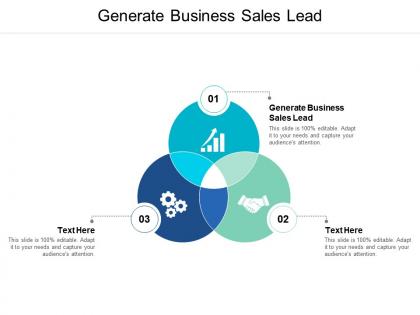 Generate business sales lead ppt powerpoint presentation outline graphics cpb
