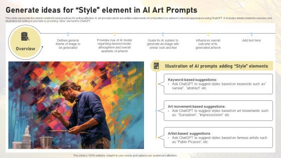 Generate Ideas For Style Element In AI Art Prompts Comprehensive Guide On AI ChatGPT SS V