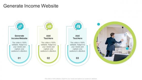 Generate Income Website In Powerpoint And Google Slides Cpb