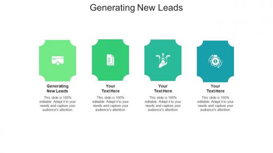 Generating new leads ppt powerpoint presentation icon samples cpb