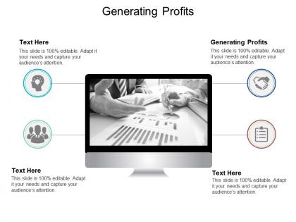 Generating profits ppt powerpoint presentation outline slide download cpb