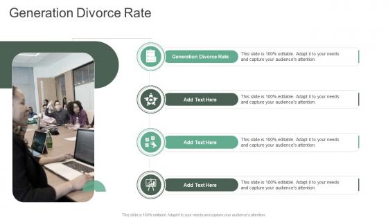 Generation Divorce Rate In Powerpoint And Google Slides Cpb