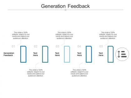 Generation feedback ppt powerpoint presentation inspiration design ideas cpb