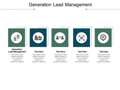 Generation lead management ppt powerpoint presentation styles slide cpb