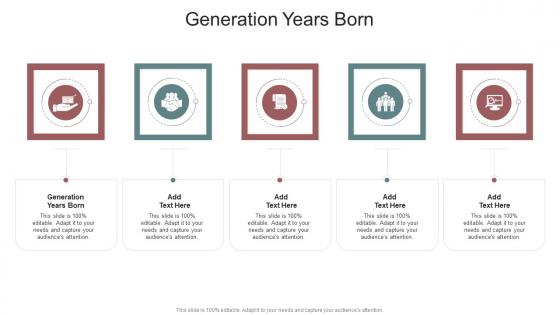 Generation Years Born In Powerpoint And Google Slides Cpb