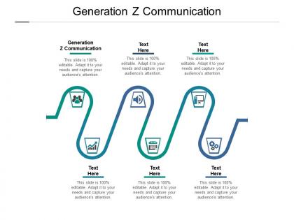 Generation z communication ppt powerpoint presentation pictures design inspiration cpb