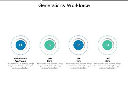 Generations workforce ppt powerpoint presentation summary elements cpb
