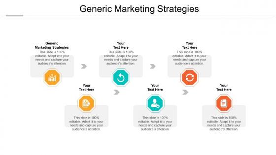 Generic marketing strategies ppt powerpoint presentation pictures summary cpb