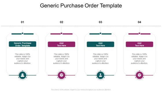 Generic Purchase Order Template In Powerpoint And Google Slides Cpb