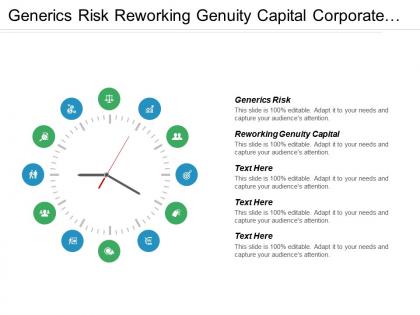 Generics risk reworking genuity capital corporate earnings roads bridges cpb