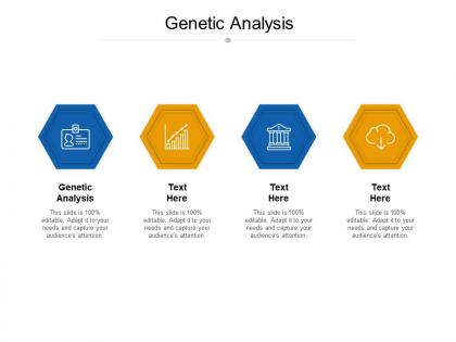 Genetic analysis ppt powerpoint presentation gallery icons cpb