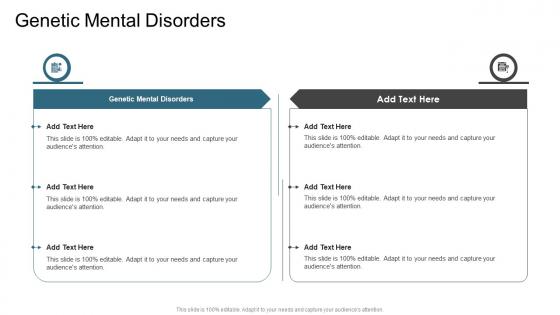 Genetic Mental Disorders In Powerpoint And Google Slides Cpb