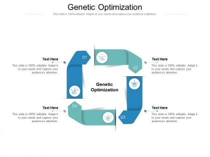 Genetic optimization ppt powerpoint presentation gallery slide download cpb