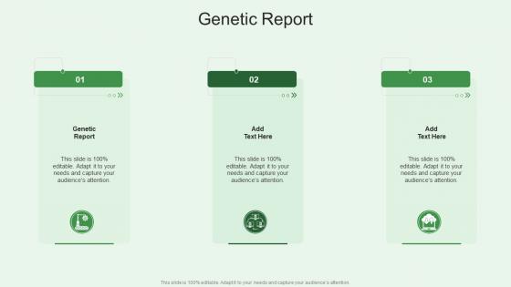 Genetic Report In Powerpoint And Google Slides Cpb