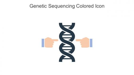 Genetic Sequencing Colored Icon In Powerpoint Pptx Png And Editable Eps Format
