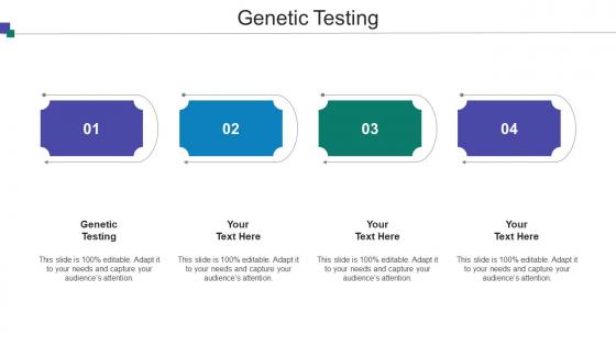 Genetic Testing Ppt Powerpoint Presentation Infographics Background Image Cpb