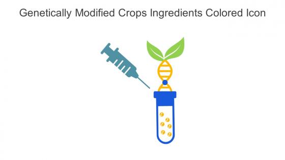 Genetically Modified Crops Ingredients Colored Icon In Powerpoint Pptx Png And Editable Eps Format