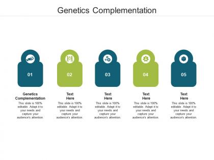 Genetics complementation ppt powerpoint presentation slides show cpb