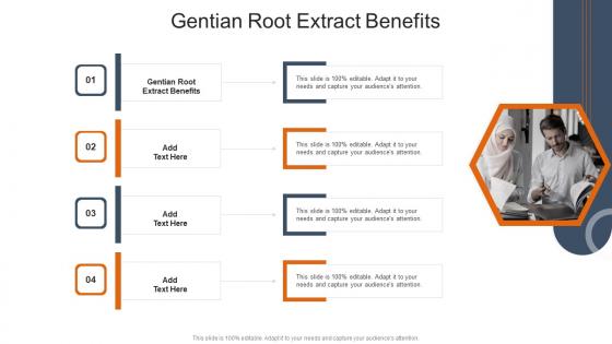 Gentian Root Extract Benefits In Powerpoint And Google Slides Cpb