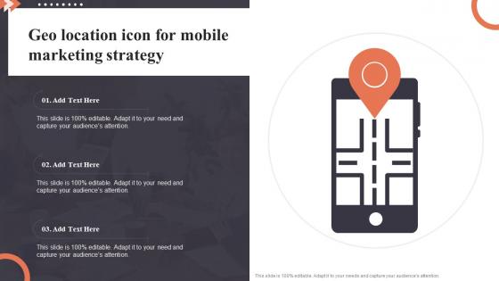 Geo Location Icon For Mobile Marketing Strategy