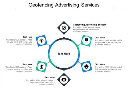 Geofencing advertising services ppt powerpoint presentation file slideshow cpb