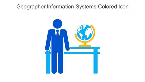 Geographer Information Systems Colored Icon In Powerpoint Pptx Png And Editable Eps Format