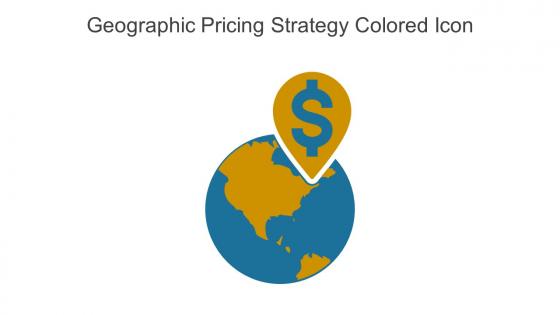 Geographic Pricing Strategy Colored Icon In Powerpoint Pptx Png And Editable Eps Format