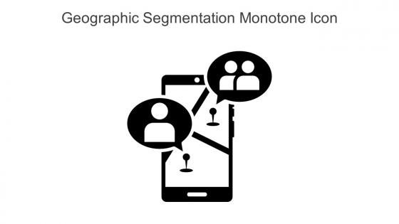 Geographic Segmentation Monotone Icon In Powerpoint Pptx Png And Editable Eps Format
