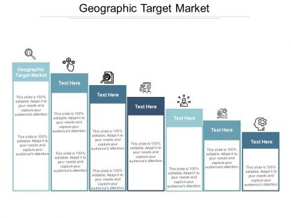 Geographic target market ppt powerpoint presentation icon objects cpb