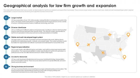 Geographical Analysis For Law Firm Legal Services Business Plan BP SS