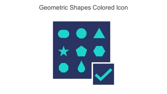 Geometric Shapes Colored Icon In Powerpoint Pptx Png And Editable Eps Format