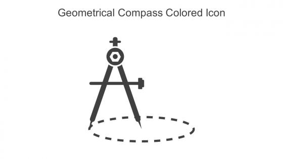 Geometrical Compass Colored Icon In Powerpoint Pptx Png And Editable Eps Format