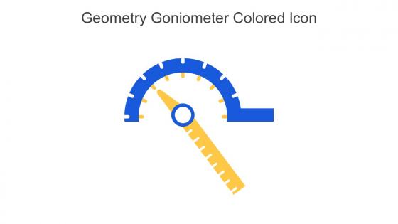 Geometry Goniometer Colored Icon In Powerpoint Pptx Png And Editable Eps Format