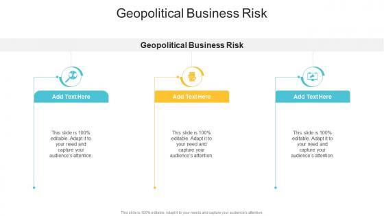 Geopolitical Business Risk In Powerpoint And Google Slides Cpb