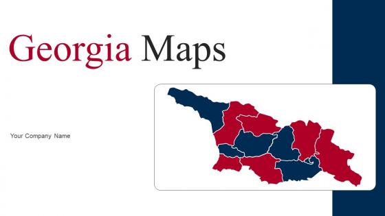 Georgia Maps Powerpoint Ppt Template Bundles