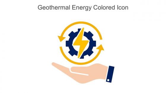 Geothermal Energy Colored Icon In Powerpoint Pptx Png And Editable Eps Format