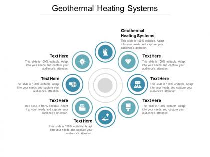 Geothermal heating systems ppt powerpoint presentation file outline cpb