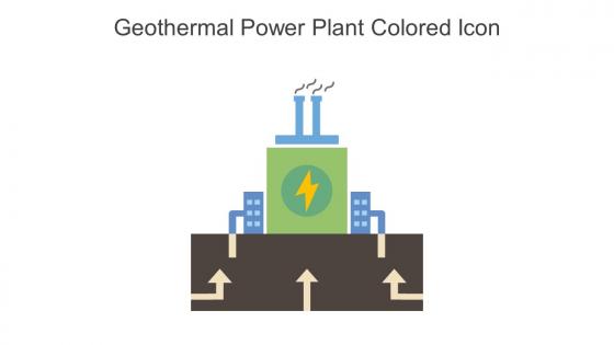 Geothermal Power Plant Colored Icon In Powerpoint Pptx Png And Editable Eps Format