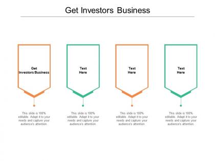 Get investors business ppt powerpoint presentation professional skills cpb