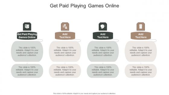 Get Paid Playing Games Online In Powerpoint And Google Slides Cpb