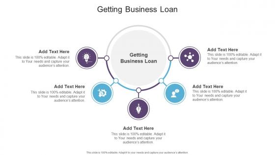 Getting Business Loan In Powerpoint And Google Slides Cpb
