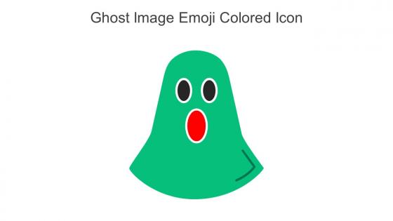 Ghost Image Emoji Colored Icon In Powerpoint Pptx Png And Editable Eps Format
