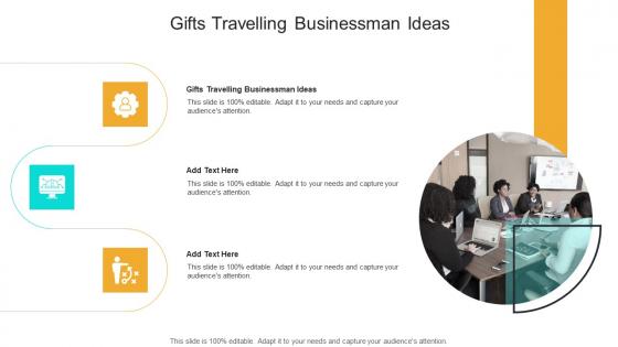 Gifts Travelling Businessman Ideas In Powerpoint And Google Slides Cpb